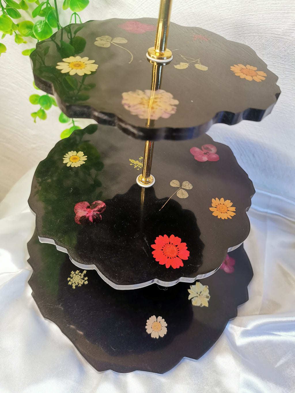Plateau de présentation fleurs