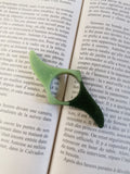 Bague de lecture duo de verts