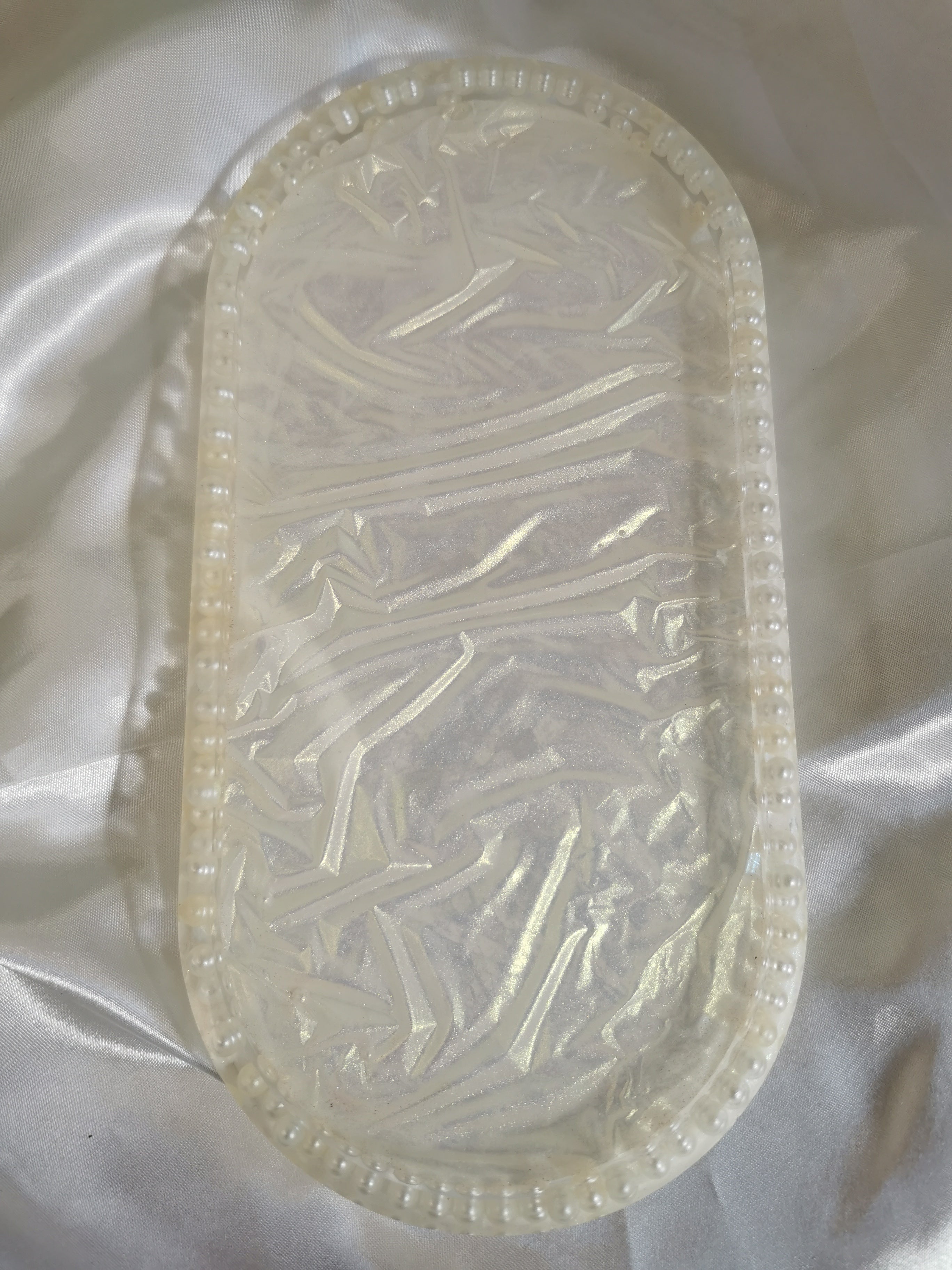 Vide poche ovale grand format Duchesse