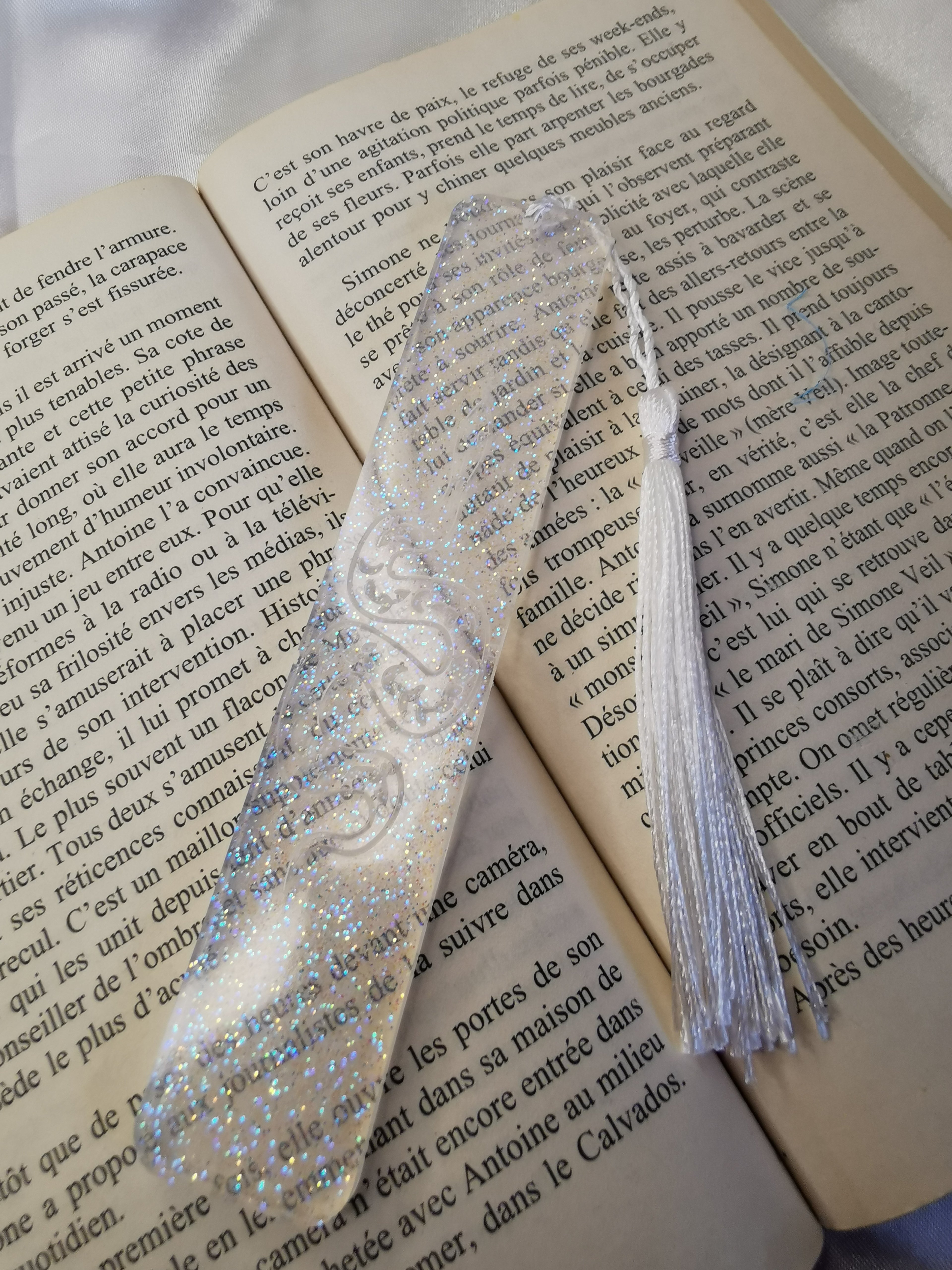 Marque pages irisé serpent