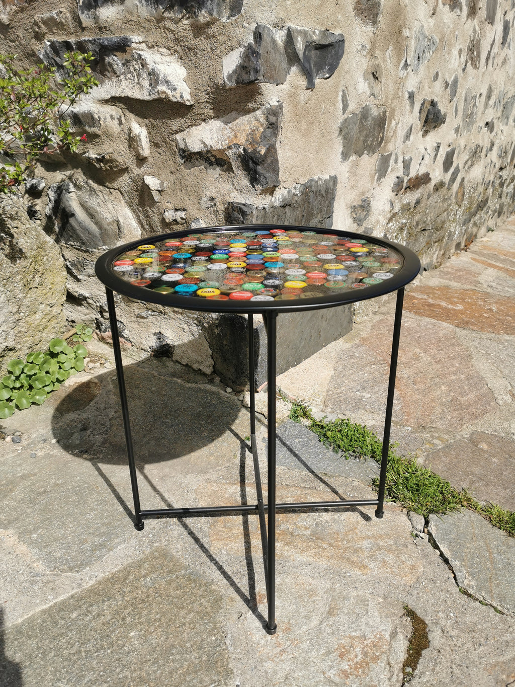 Table basse capsules