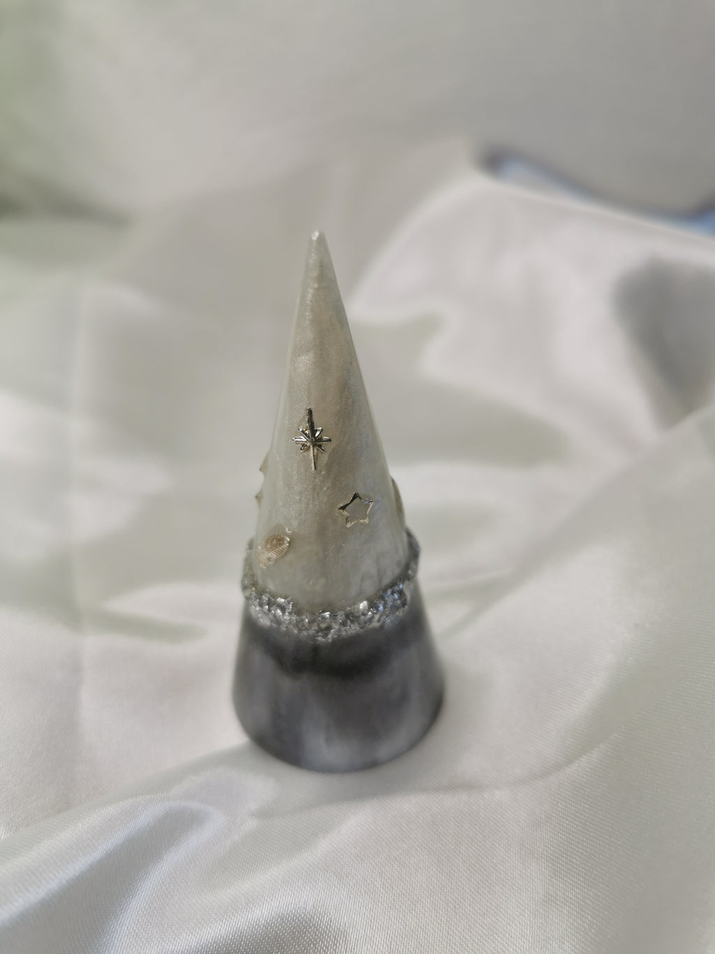 Support de bague Argenté