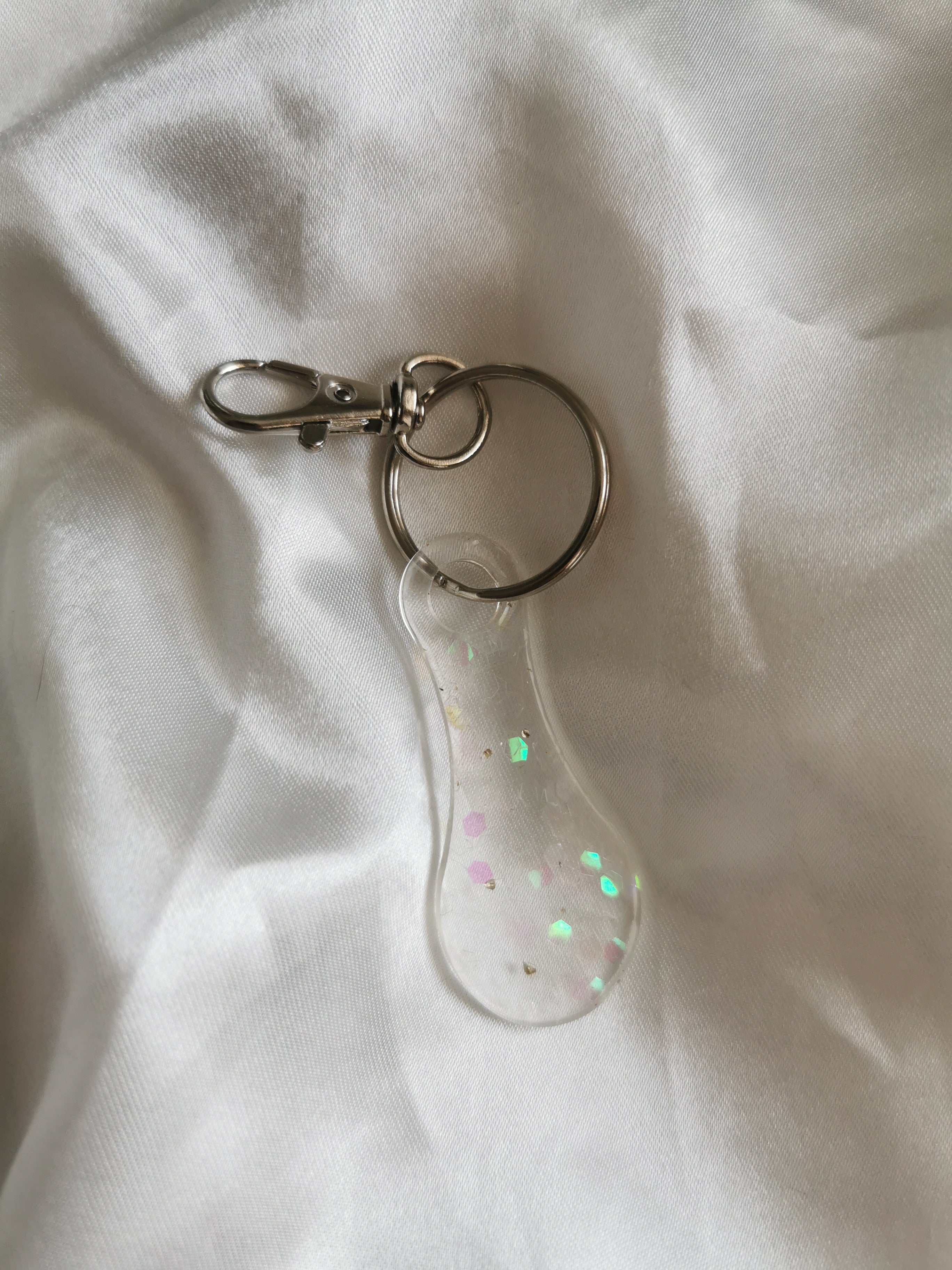 Jeton de caddie pailletes holographiques