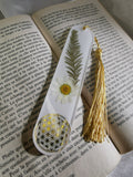 Marque page nature et fleur de vie
