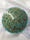 Fleur de vie Turquoise