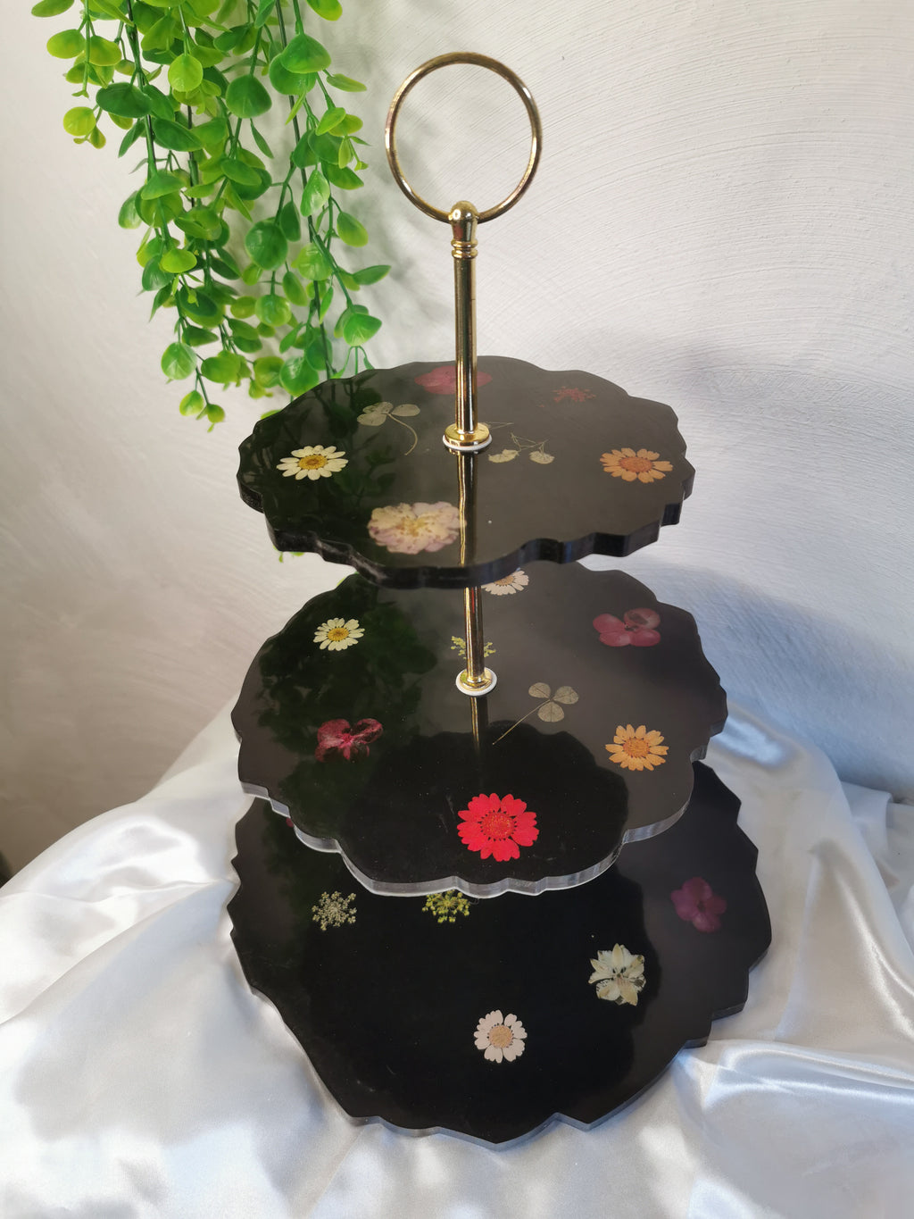 Plateau de présentation fleurs