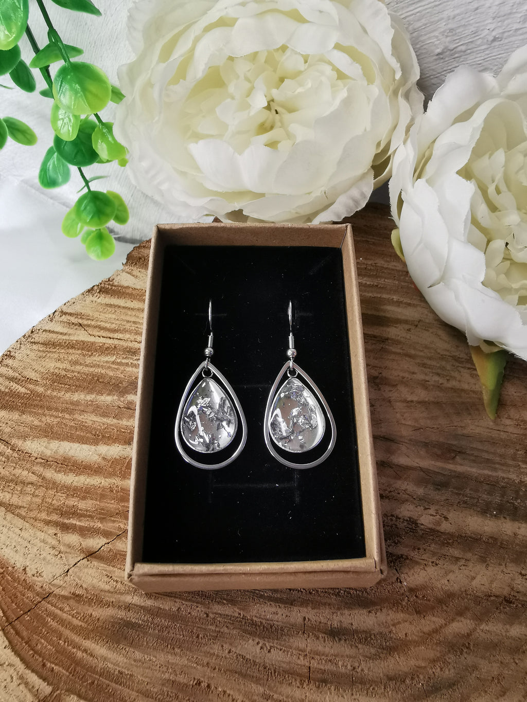 Boucles d'oreilles Linda Argent