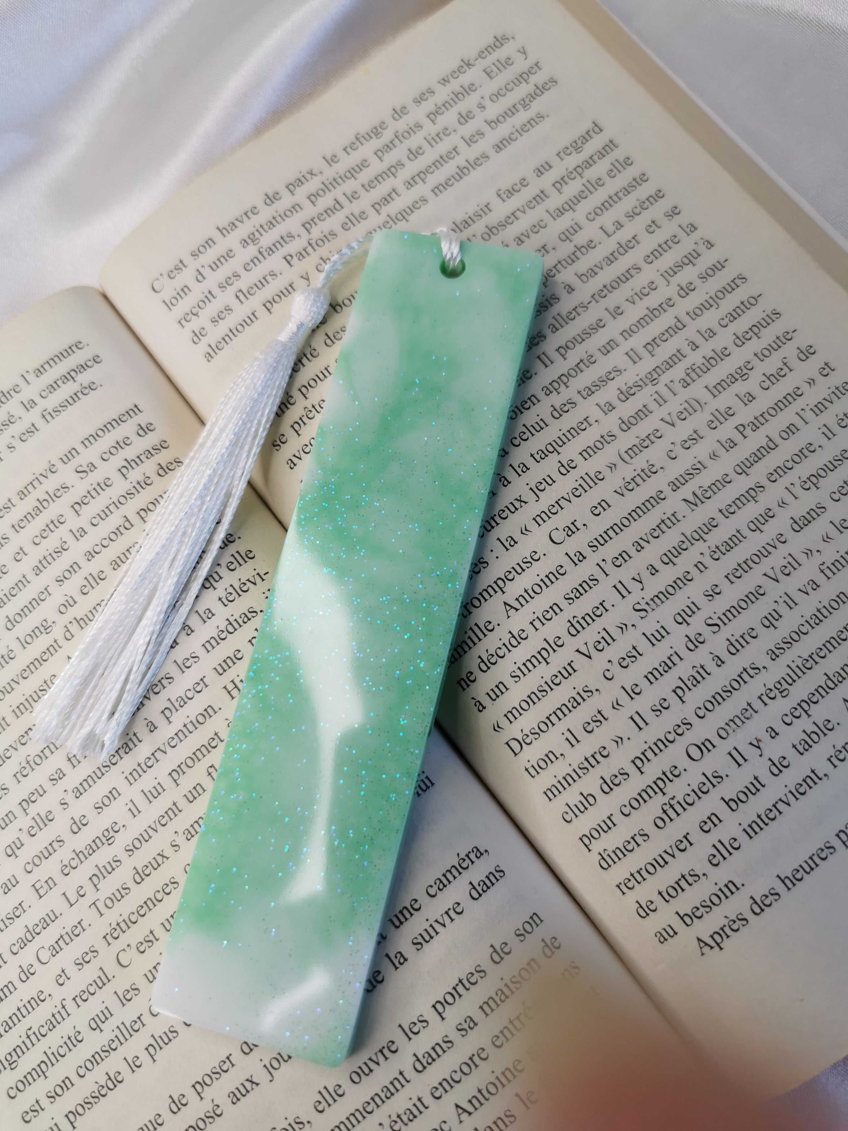 Marque pages Lait à la menthe