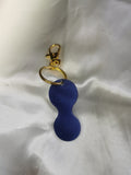 Jeton de caddie bleu nuit