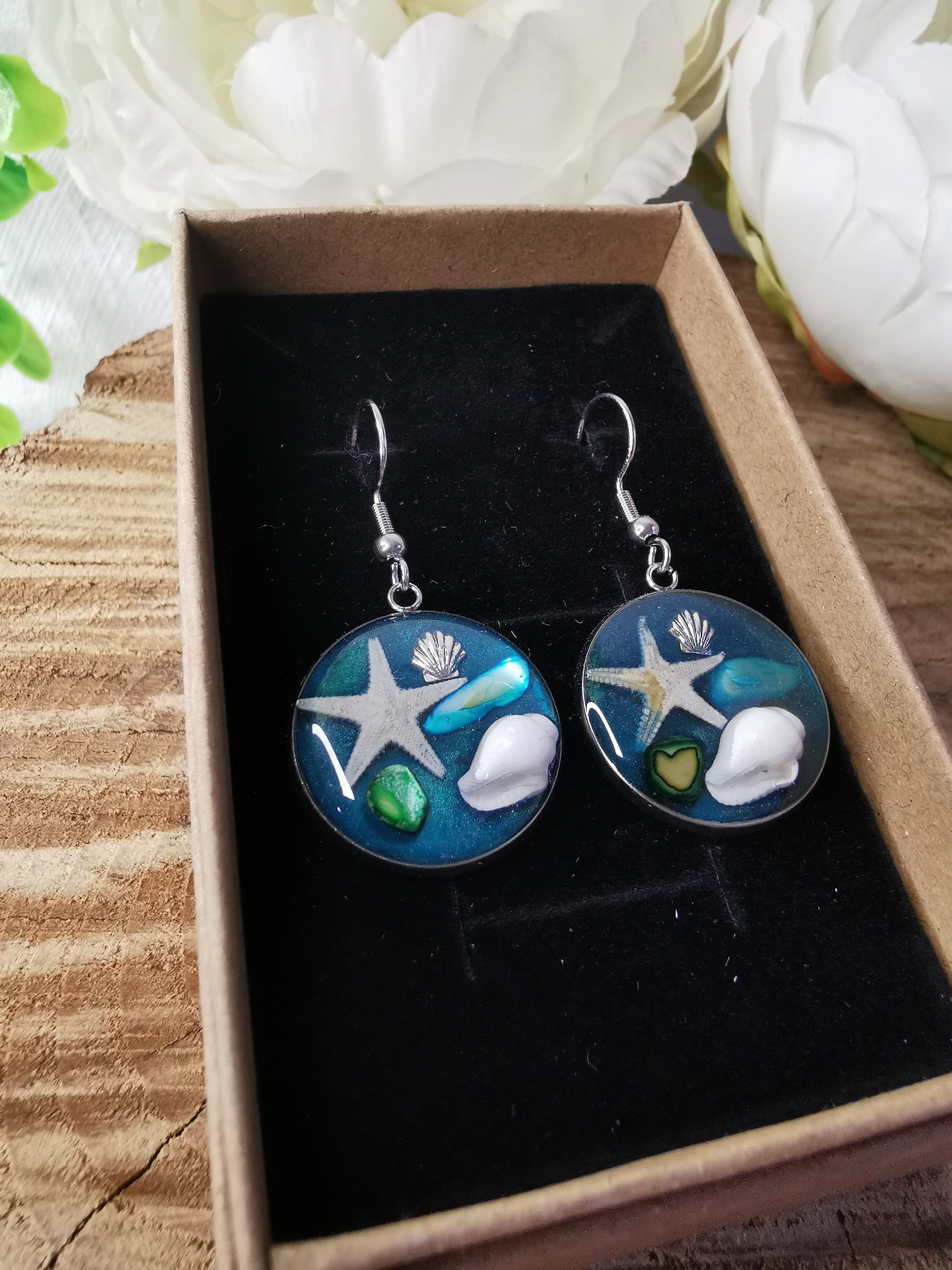 Boucles d'oreilles Océane
