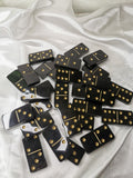 Dominos noir et or
